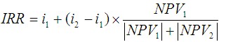 財(cái)務(wù)內(nèi)部收益率