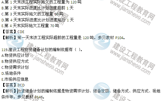 2013年監(jiān)理工程師考試《三控》試題及答案解析