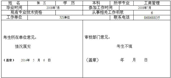 重慶市注冊安全工程師考試報(bào)名條件證明