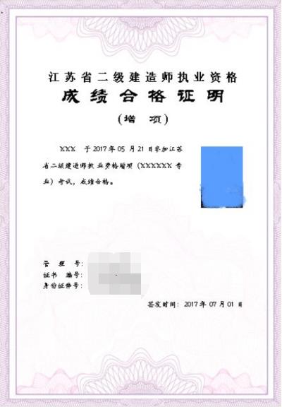 二級(jí)建造師執(zhí)業(yè)證書發(fā)展史