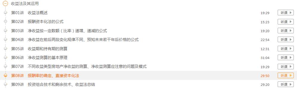 收益法及其運(yùn)用 收益法及其運(yùn)用