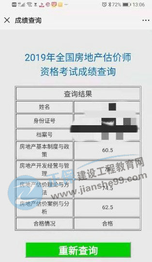 房地產(chǎn)估價師學(xué)員曬成績 房地產(chǎn)估價師學(xué)員曬成績