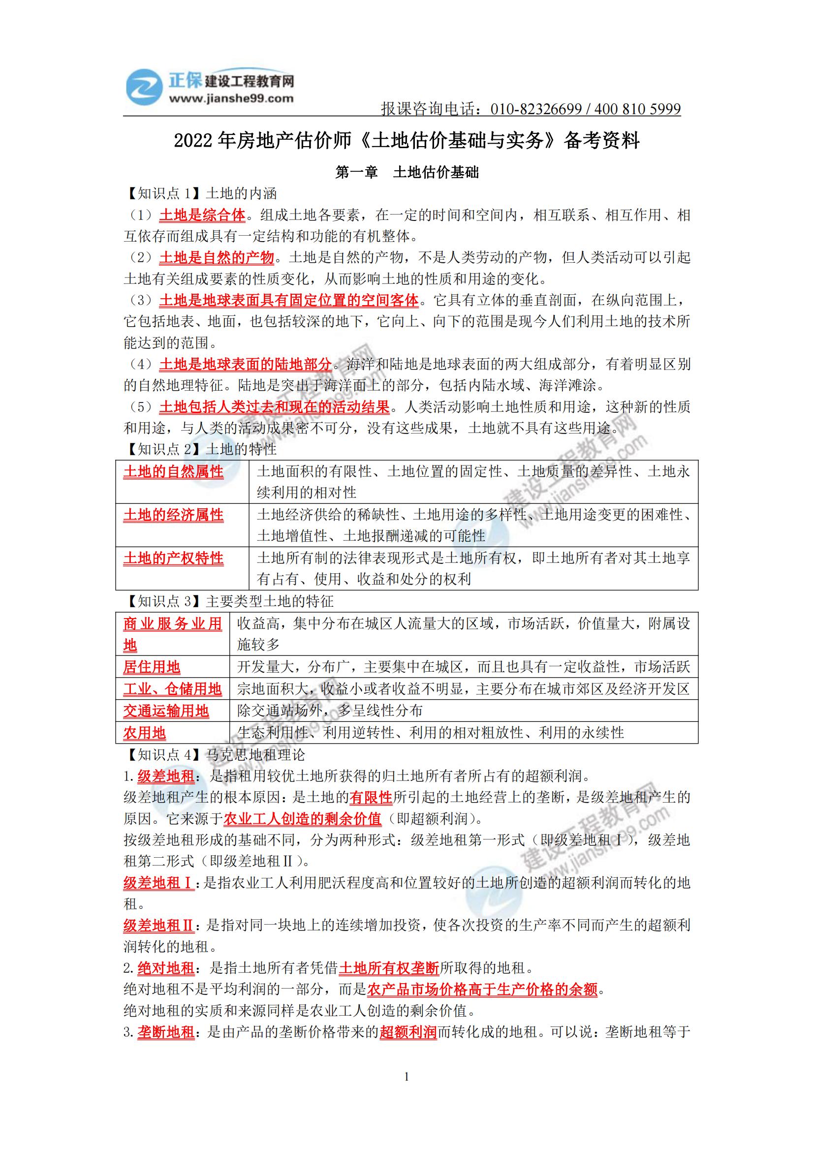 2022年房地產估價師《土地估價基礎與實務》備考資料_00 2022年房地產估價師《土地估價基礎與實務》備考資料_00